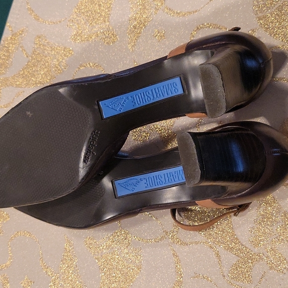 Easy Spirit Smart Shoe Sexy Ankle Straps Heels sz 6.5 Office Business - Picture 5 of 9